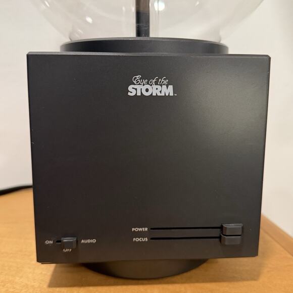 Eye of the Storm Plasma Lightning Globe Vintage 1987 Rabbit Systems Works Great! - Picture 6 of 7